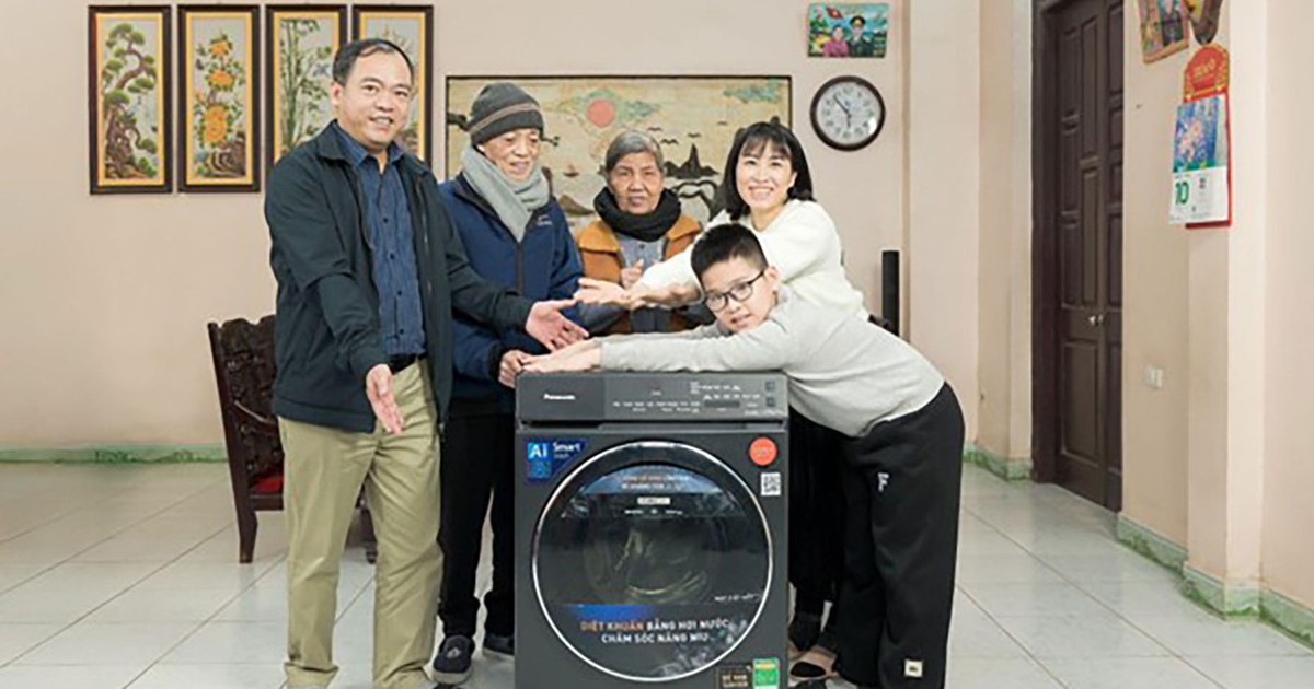 Từ chuyện giặt giũ đến k&yacute; ức đậm &lsquo;chất nh&agrave;&rsquo; trong cuộc thi về m&aacute;y giặt Panasonic