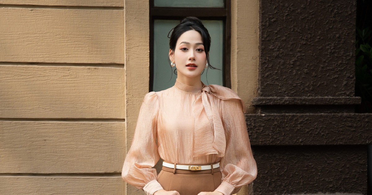 Tô điểm nét ngọt ngào cùng áo dáng phồng đầu xuân