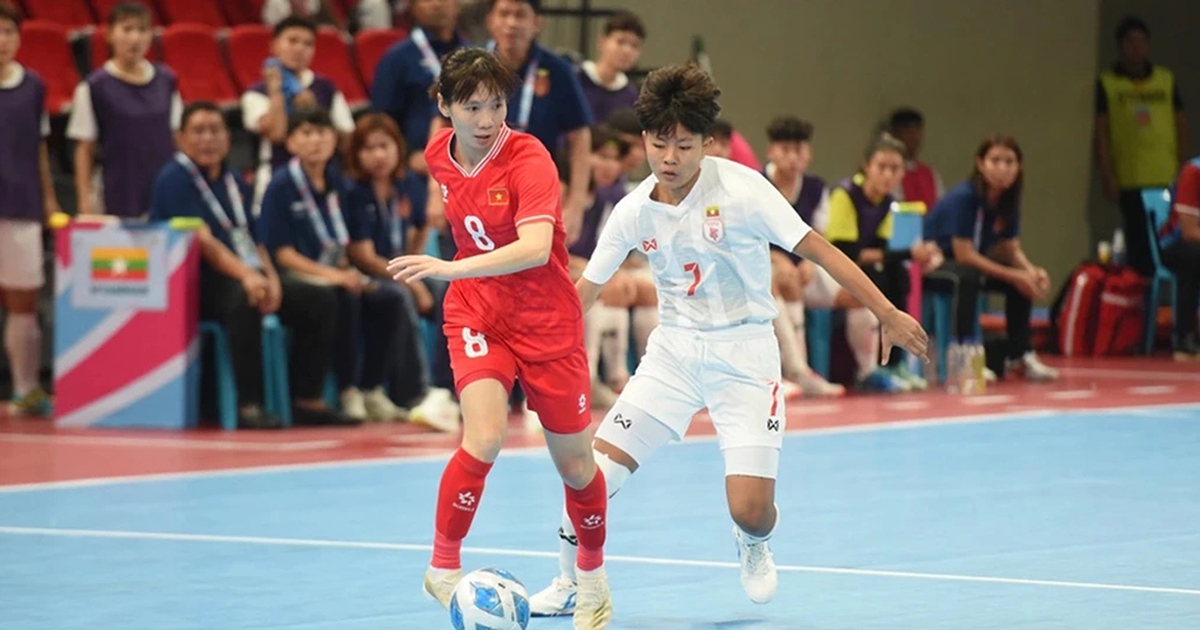 Việt Nam 0-0 Myanmar, giải futsal nữ Đông Nam Á 2026: Nắm quyền tự quyết