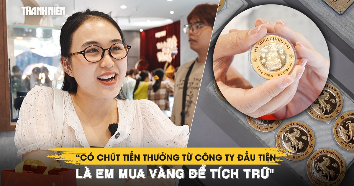 Cầm tiền thưởng đi mua vàng vía Thần tài: Người trẻ bất ngờ vì nhiều phân khúc lựa chọn