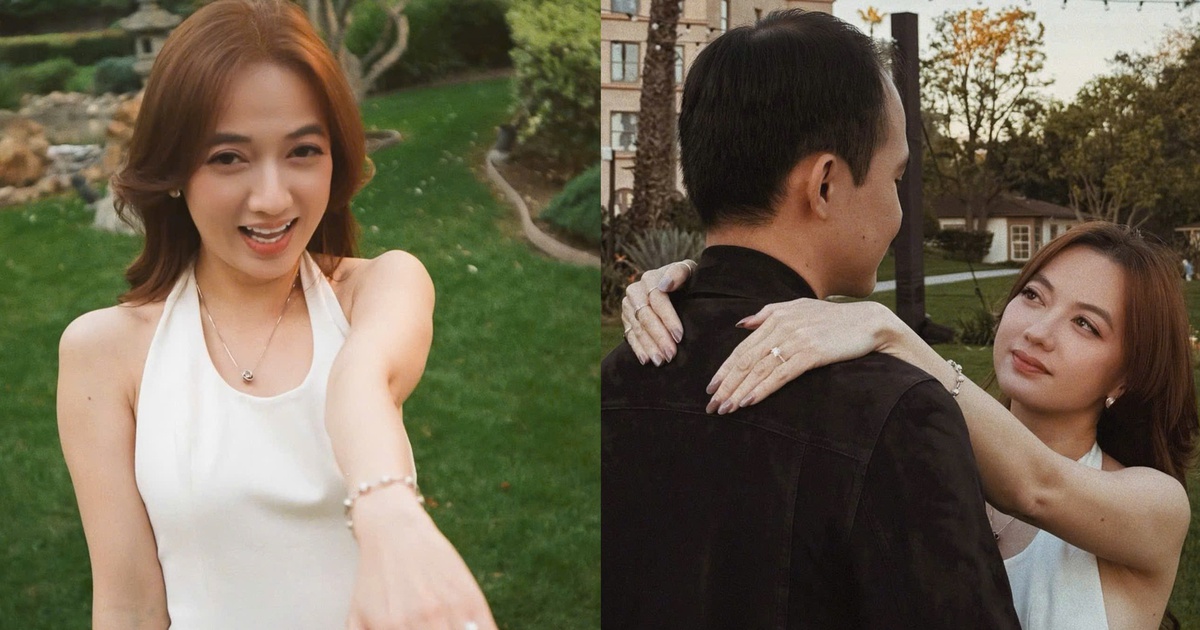 'Bé' Xuân Nghi được bạn trai kỹ sư cầu hôn