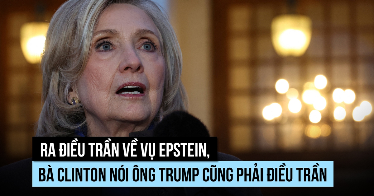 Bà Clinton giải thích quan hệ với đồng phạm tỉ phú ấu dâm Epstein
