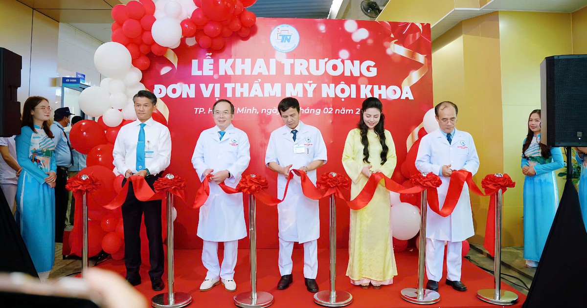 BV Thống Nhất khai trương Đơn vị Thẩm mỹ Nội khoa theo mô hình chuẩn quốc tế