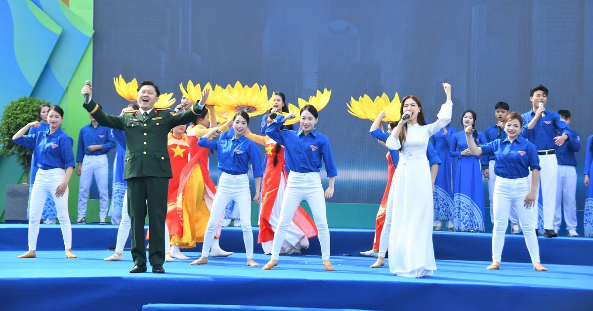 ‘Áo xanh gọi tương lai’ là ca khúc chính thức của Đại hội Đoàn