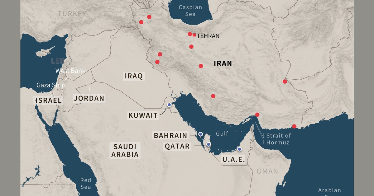 Iran tung đ&ograve;n đ&aacute;p trả, khắp v&ugrave;ng Vịnh rung chuyển