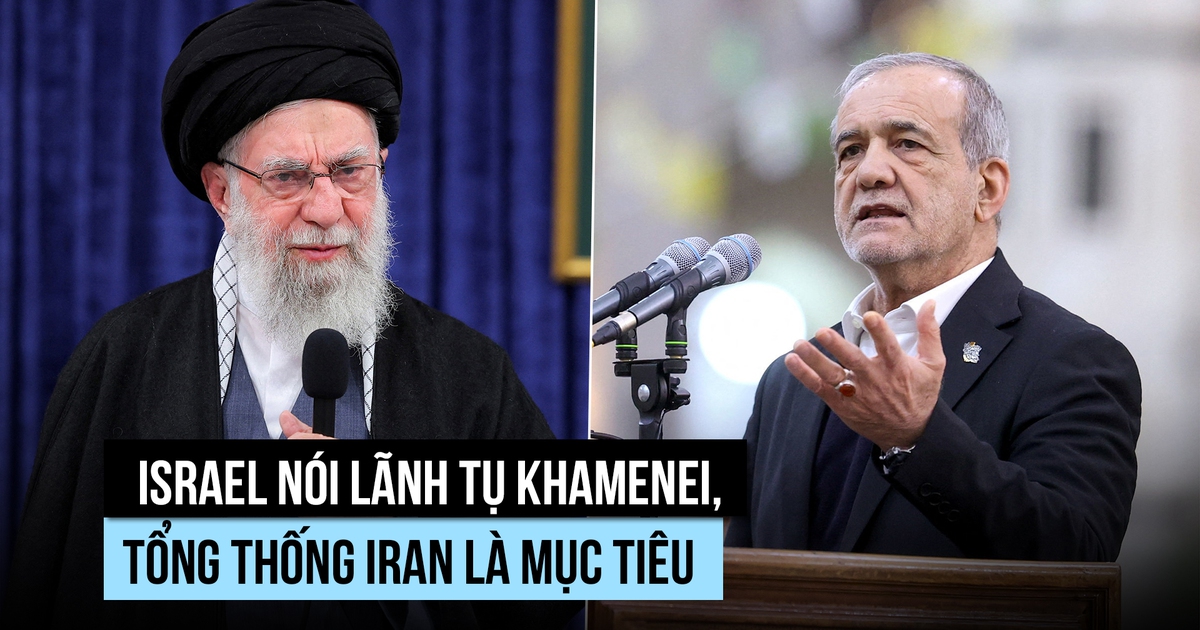Israel nói Lãnh tụ Khamenei, Tổng thống Iran là mục tiêu; hai lãnh đạo quân sự đã thiệt mạng