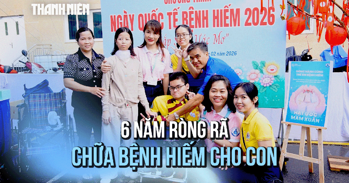 6 năm ròng rã từ Đồng Tháp lên TP.HCM chữa bệnh hiếm cho con