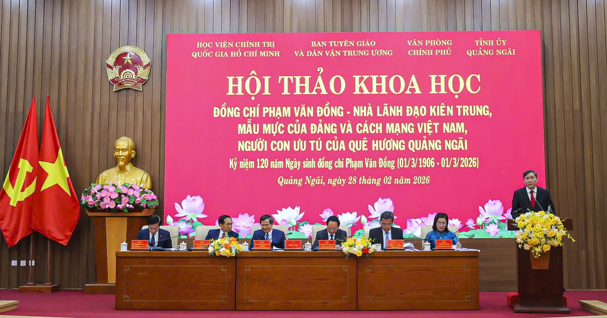 Thủ tướng Phạm Văn Đồng - biểu tượng tận tụy, liêm chính và trí tuệ lỗi lạc