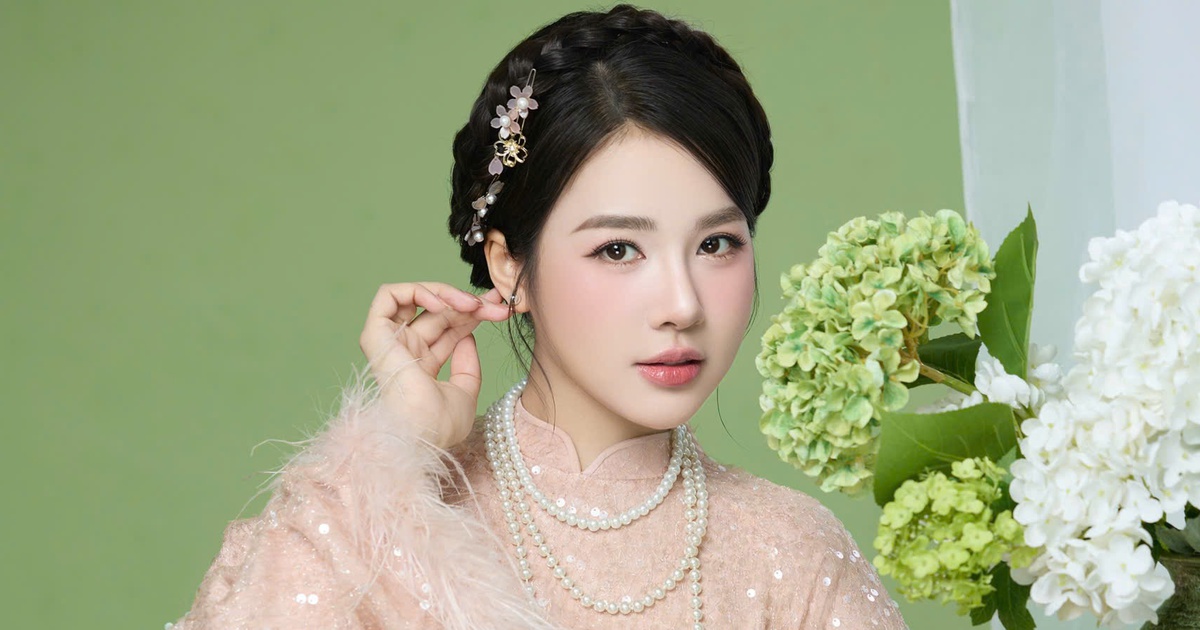 Áo dài sequin, denim, vải ren... làm mới mùa tết 2026