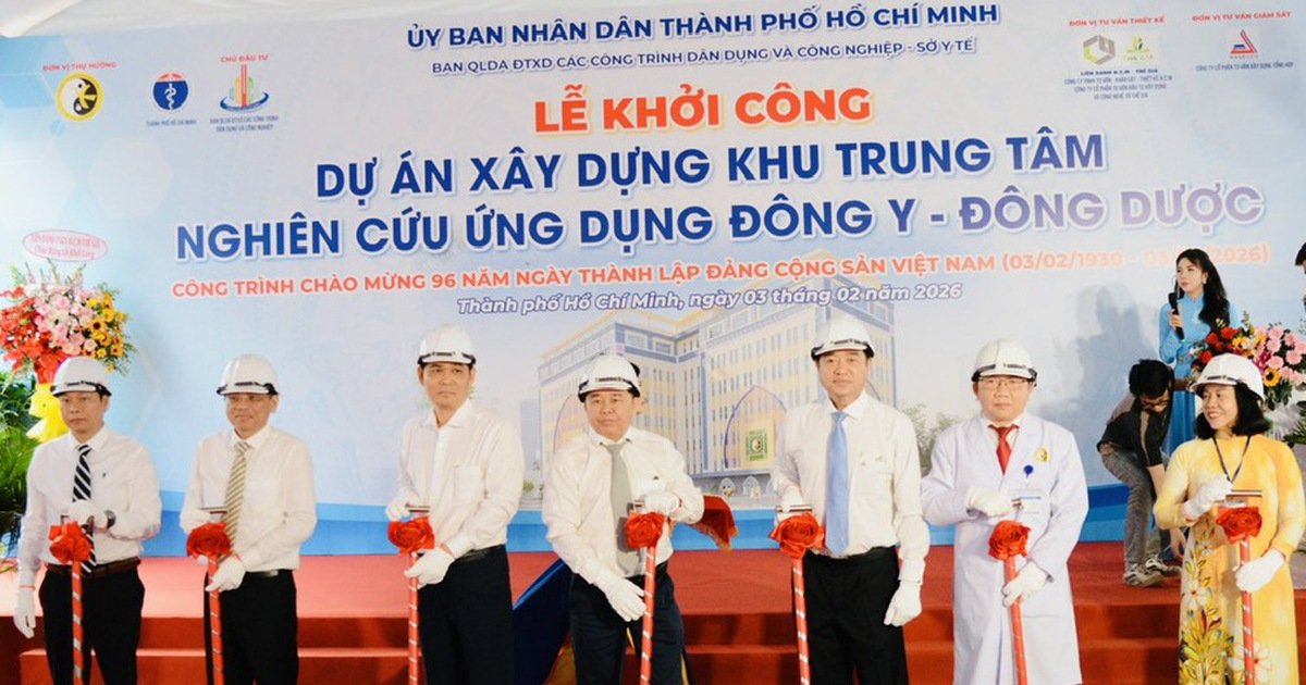 TP.HCM xây khu Trung tâm Nghiên cứu ứng dụng đông y - đông dược chuẩn quốc tế
