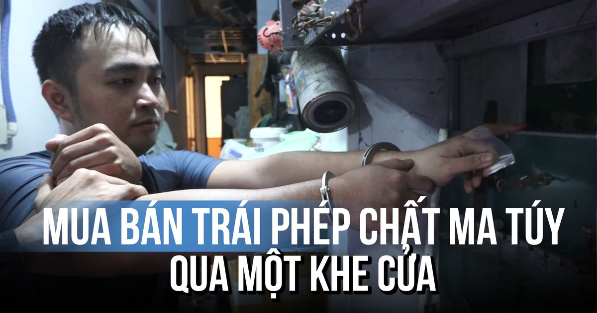 Nhà ở hóa ‘boong ke’, giao dịch ma túy qua khe cửa