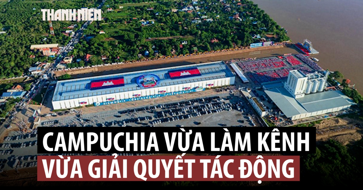 Campuchia bắt đầu giải quyết tác động từ kênh đào Phù Nam Techo