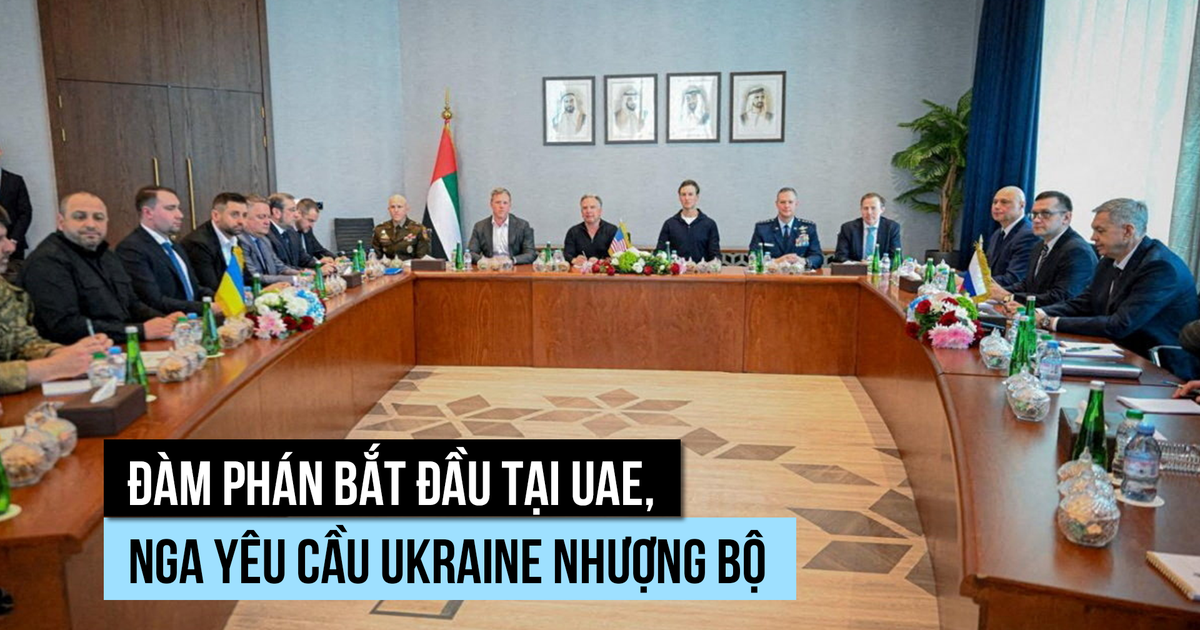 Bắt đầu vòng đàm phán mới, Nga yêu cầu Ukraine nhượng bộ