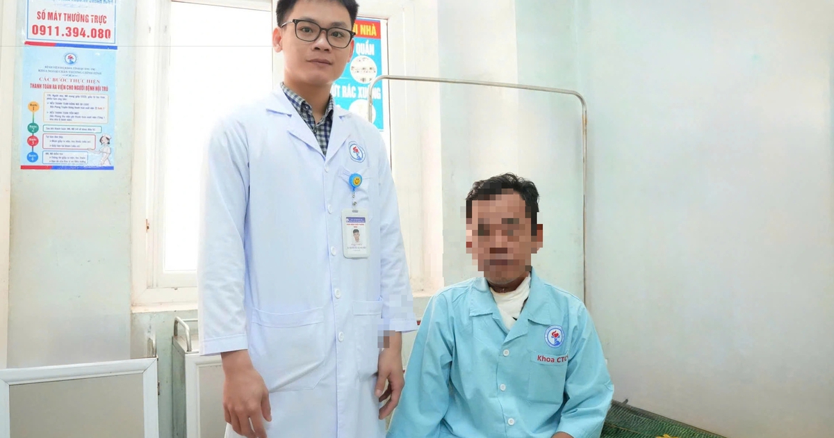 Sâu răng nhưng chủ quan, người đàn ông bị hoại tử phần cổ, ngực