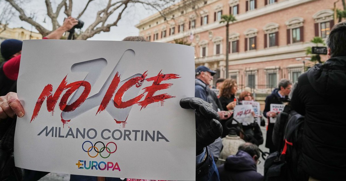 Biểu tình ở Milan phản đối Mỹ cử lực lượng ICE đến Thế vận hội Ý