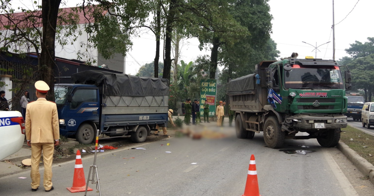 Xuy&ecirc;n tạc việc cảnh s&aacute;t giao th&ocirc;ng hy sinh ở Th&aacute;i Nguy&ecirc;n, 2 người bị xử l&yacute;