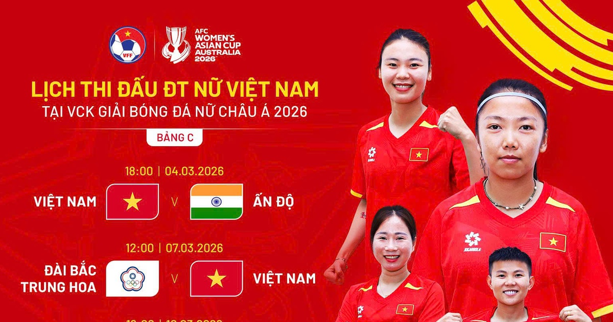 Đã có bản quyền phát sóng đội tuyển nữ Việt Nam tại giải châu Á: Thi đấu 12 giờ trưa