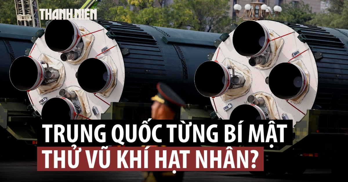 Mỹ cáo buộc Trung Quốc bí mật thử hạt nhân