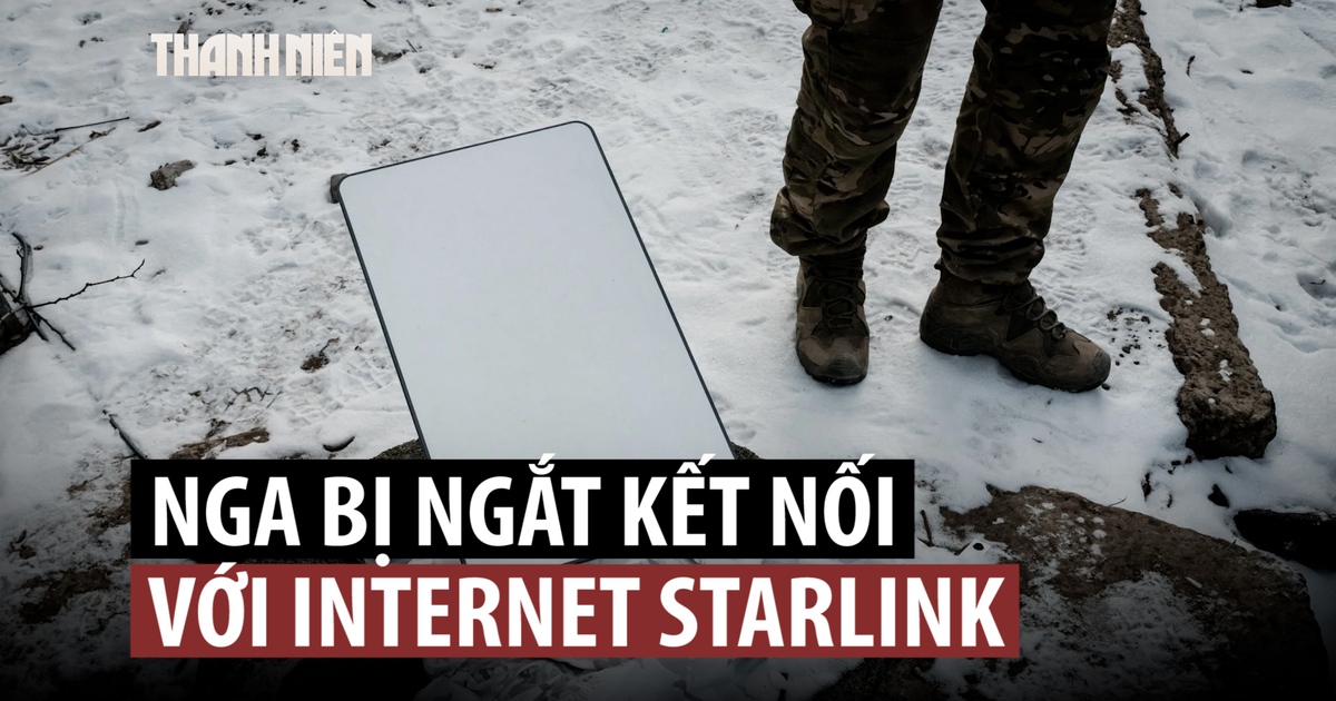 Lực lượng Nga đối mặt ‘thảm họa Starlink’ trên tiền tuyến với Ukraine?