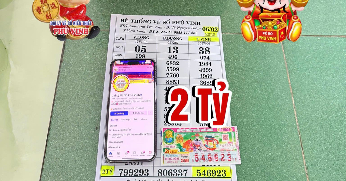 Đi đám cưới được cho vé số, bất ngờ trúng độc đắc xổ số miền Nam