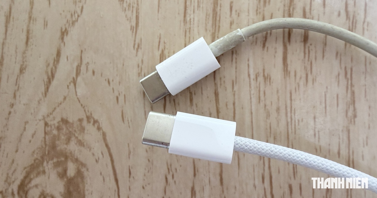 Vì sao dây sạc Apple dễ đổi màu hơn nhiều loại cáp khác?
