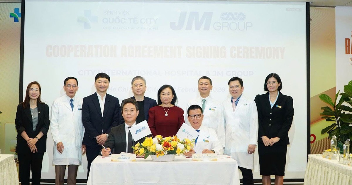 Bệnh viện Quốc Tế City ký kết hợp tác cùng Tập đoàn JM Group