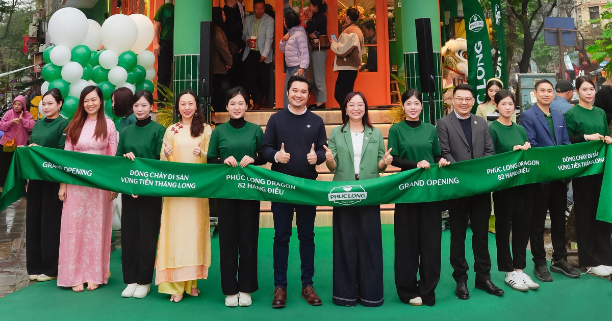 Phúc Long Dragon 82 Hàng Điếu: Điểm hẹn thưởng trà giữa lòng phố cổ Hà Nội