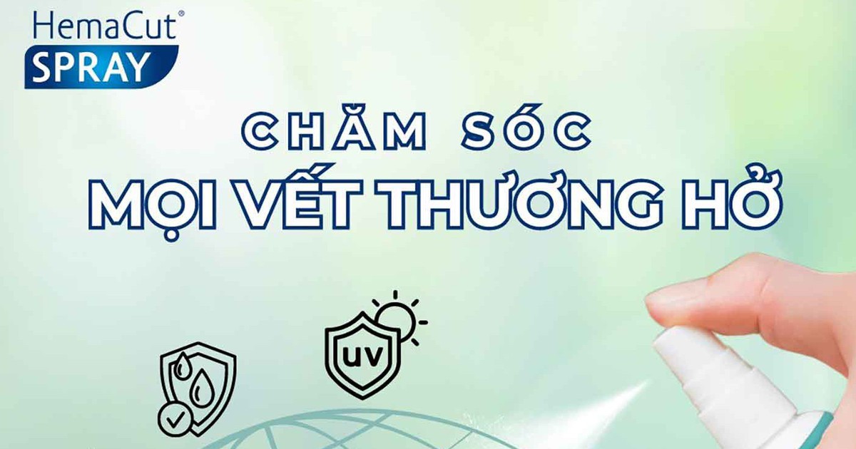 Sử dụng chai xịt vết thương khi nào để hạn chế nhiễm trùng, sẹo xấu?