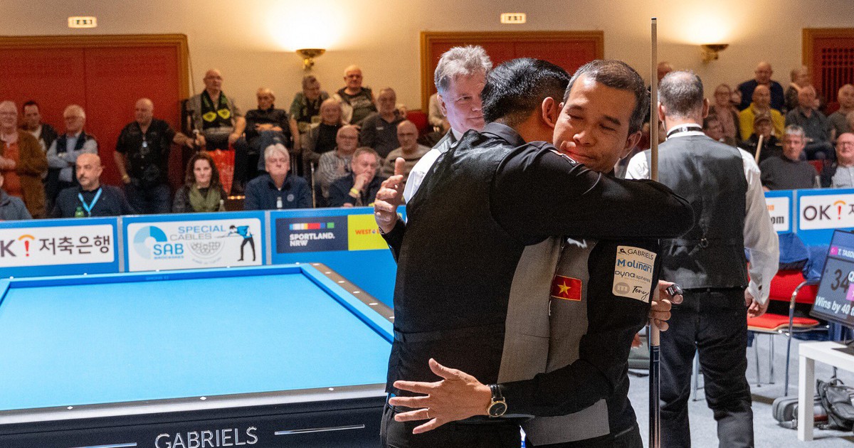 Trần Quyết Chiến tung sê-ri lớn ngược dòng ngoạn mục, billiards Việt Nam vô địch thế giới