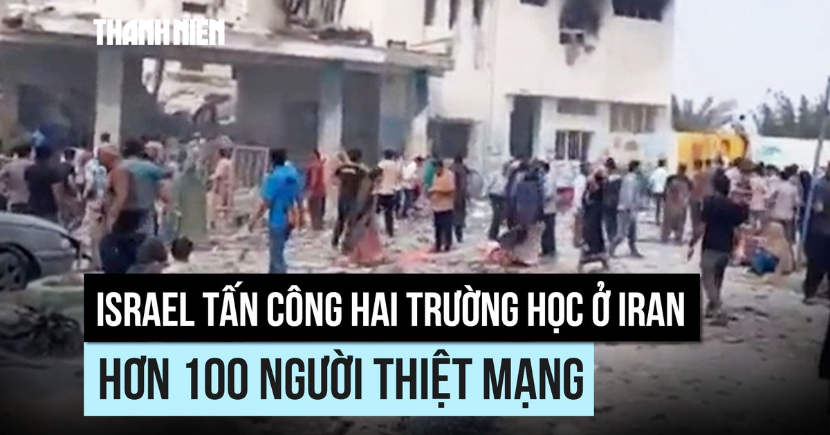 Iran tố Israel tấn công hai trường học, hơn 100 người thiệt mạng