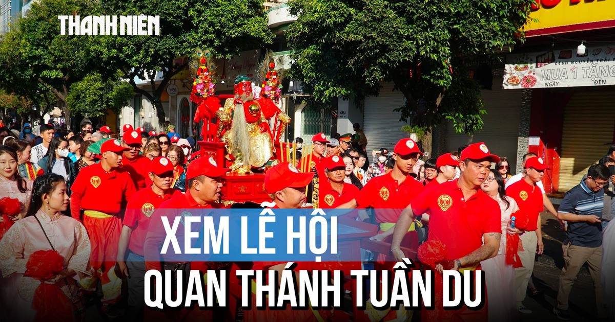 Rộn ràng Quan Thánh tuần du Chợ Lớn