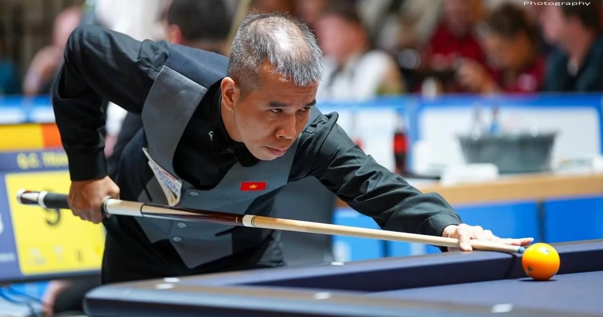 Billiards: Trần Quyết Chiến đánh bại huyền thoại Thụy Điển, đưa Việt Nam vào chung kết