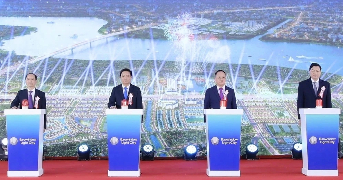 Khởi công dự án "Thành phố ánh sáng" 13.000 tỉ bên bờ sông Mã