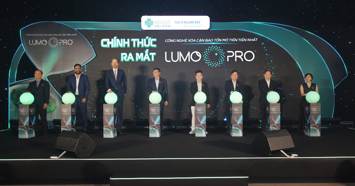 Bệnh viện Mắt Sài Gòn hợp tác với Schwind, ra mắt công nghệ xóa cận LUMOPRO™
