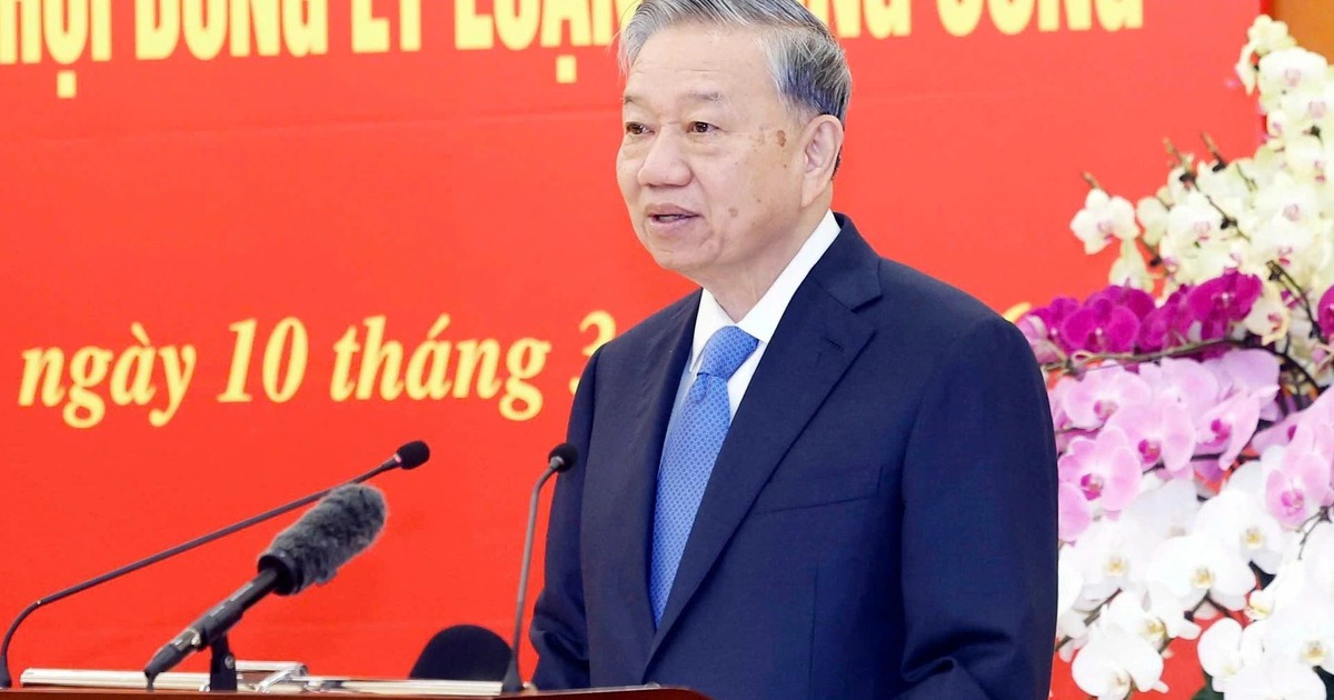 Tổng Bí thư Tô Lâm: Đưa công tác lý luận đồng hành với các nhiệm vụ lớn của Đảng, đất nước