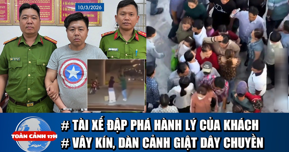Toàn cảnh 17h: Lý do tài xế đập vali, dọa đánh khách | Vây kín, dàn cảnh giật dây chuyền khách