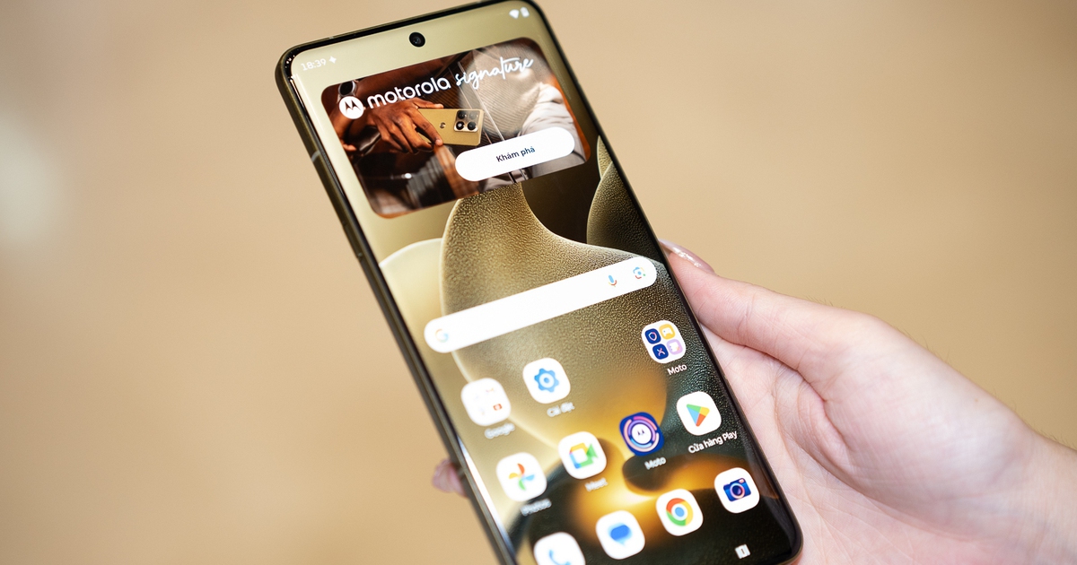 Motorola ra mắt motorola signature và edge 70 tại Việt Nam