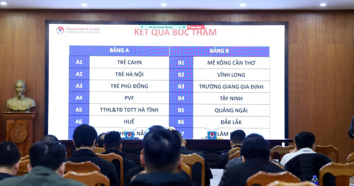 Chính thức xác định bảng đấu giải hạng nhì quốc gia 2026: Hấp dẫn, cực khó đoán!