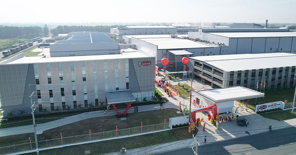 Acecook Việt Nam khánh thành Nhà máy Vĩnh Long mới