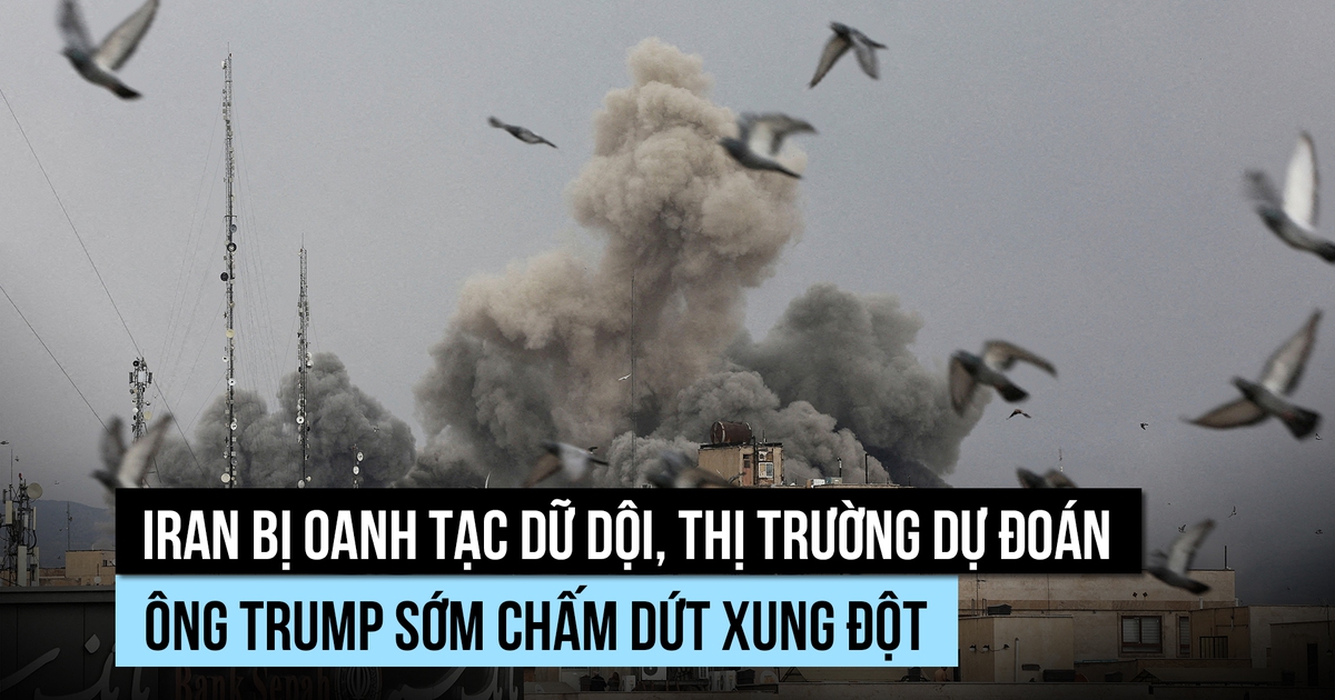 Iran trải qua 'ngày không kích dữ dội nhất', ông Trump tìm cách chấm dứt xung đột?