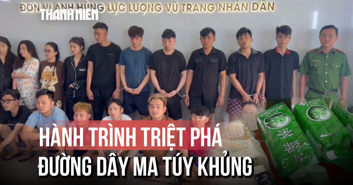 Triệt phá đường dây ma túy xuyên quốc gia, bắt giữ 30 đối tượng