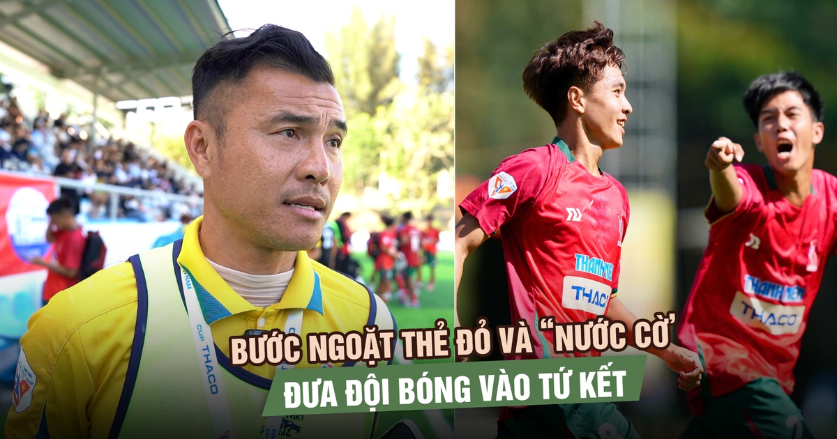 Trường ĐH Công nghệ Đồng Nai giành vé tứ kết đầu tiên, HLV nói về bước ngoặt thẻ đỏ