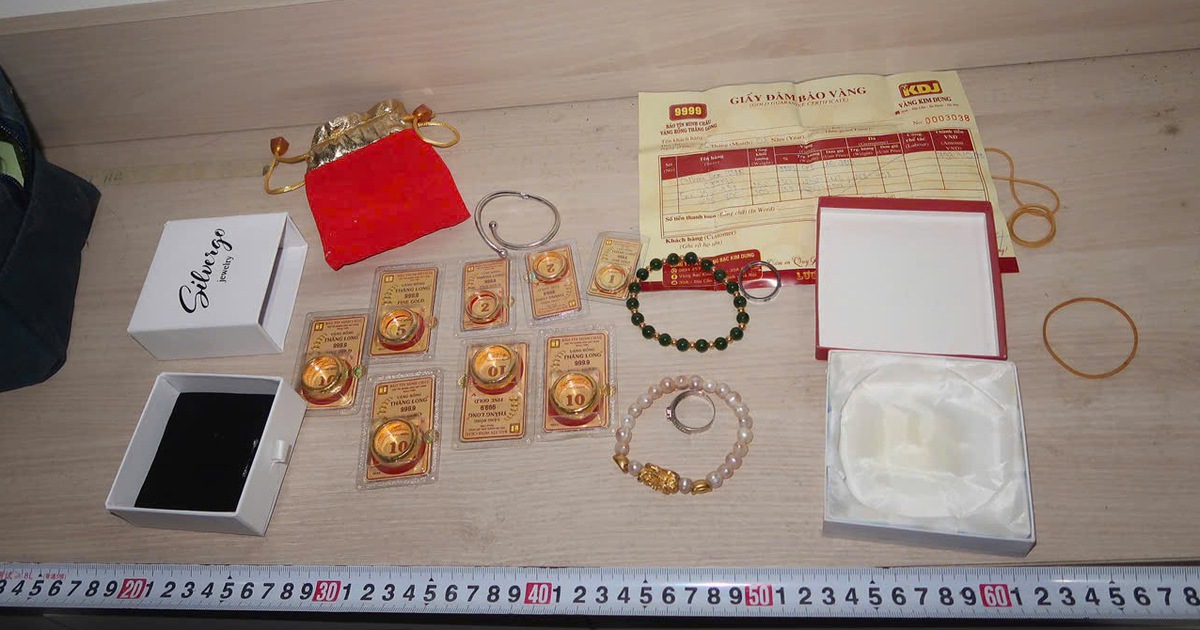 Dùng móc phơi quần áo đột nhập nhà hàng xóm, bê két sắt chứa 5 cây vàng