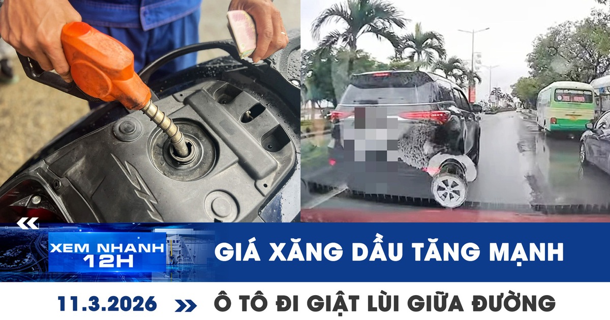 Xem nhanh 12h: Giá xăng dầu trong nước tăng mạnh | Xôn xao ô tô đi giật lùi giữa đường