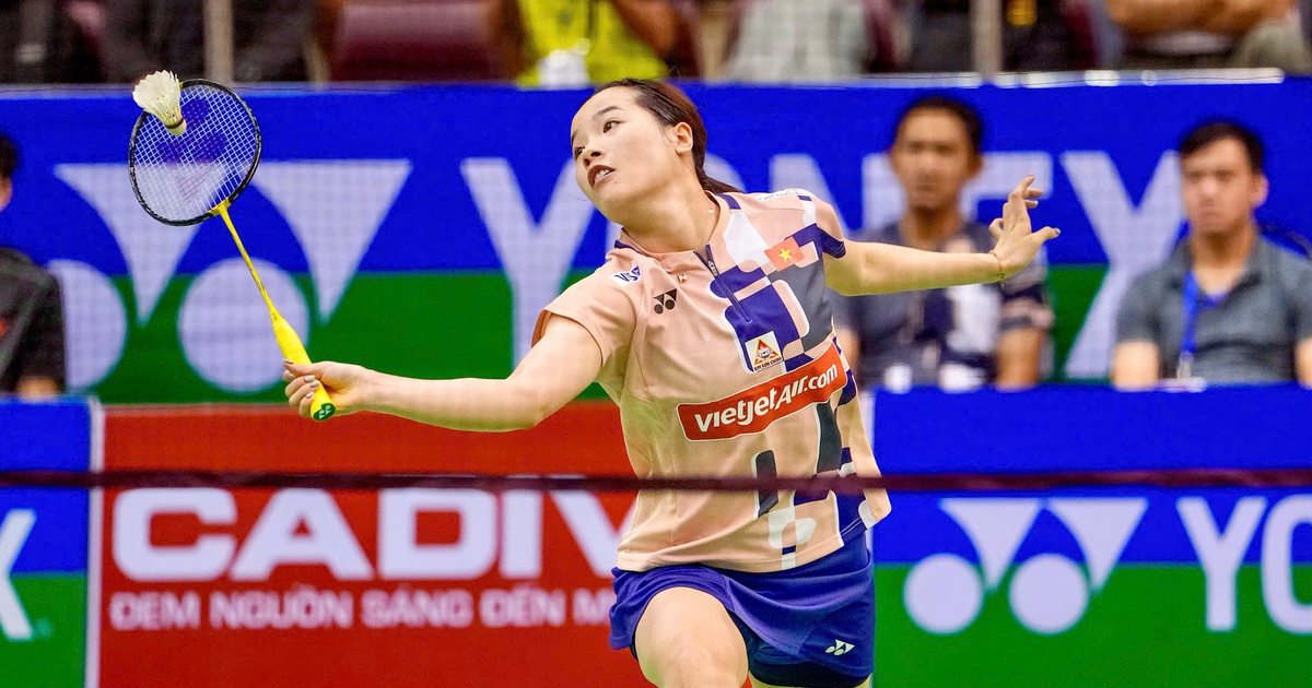 Xác định đối thủ U.30 của Nguyễn Thùy Linh ở giải cầu lông Thụy Sĩ mở rộng 2026