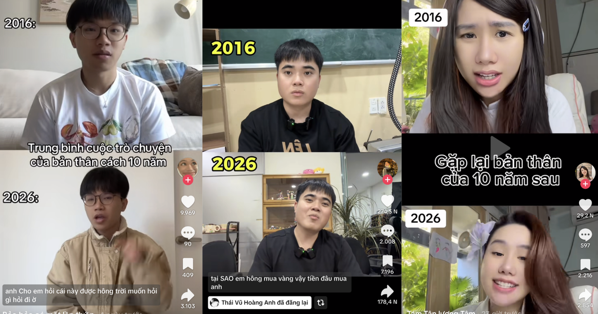 '2016 nói chuyện với 2026' là trend gì?: Hướng dẫn thực hiện clip đơn giản nhất