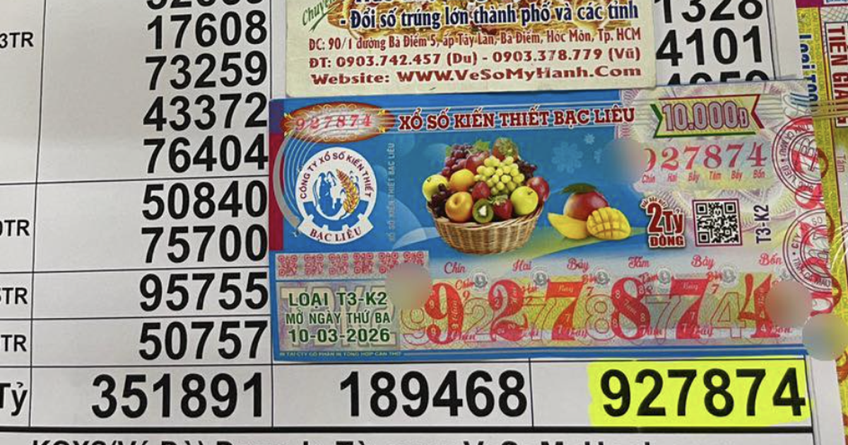 Trúng độc đắc xổ số miền Nam, người đàn ông ở TP.HCM chạy xe cũ đi lãnh thưởng