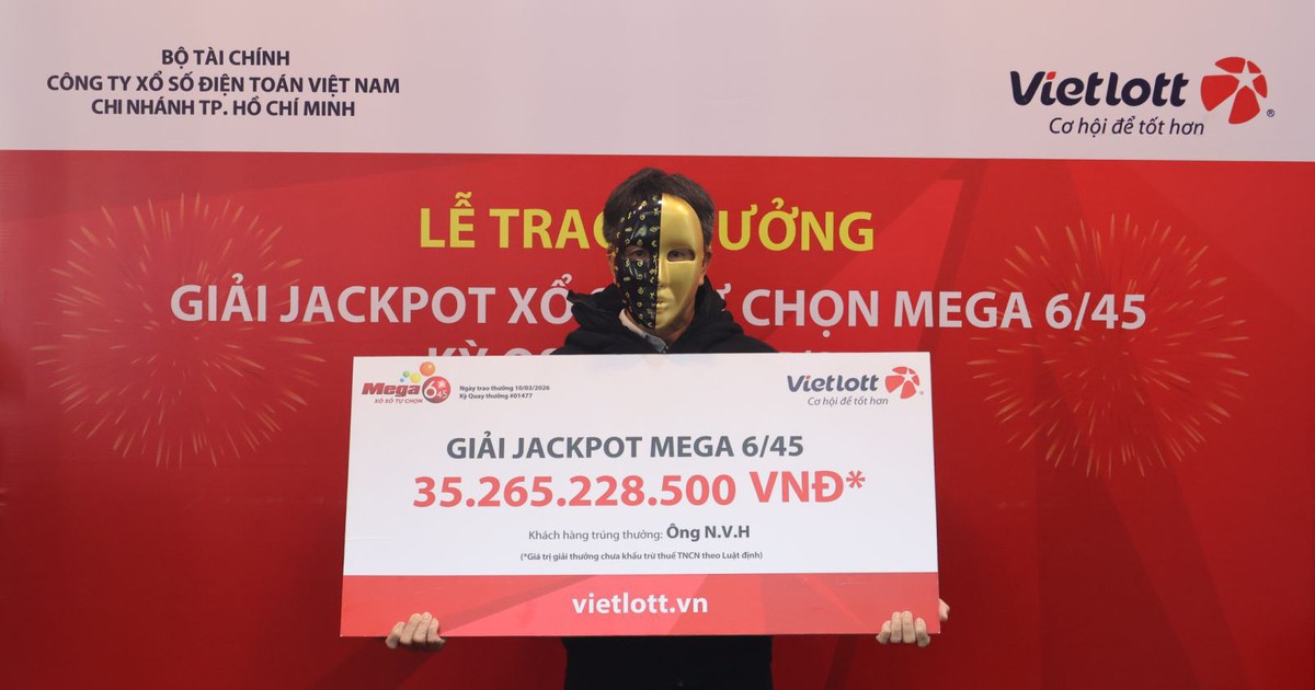 Ông nội trúng hơn 35 tỉ đồng Vietlott nhờ chọn số theo ngày sinh của cháu