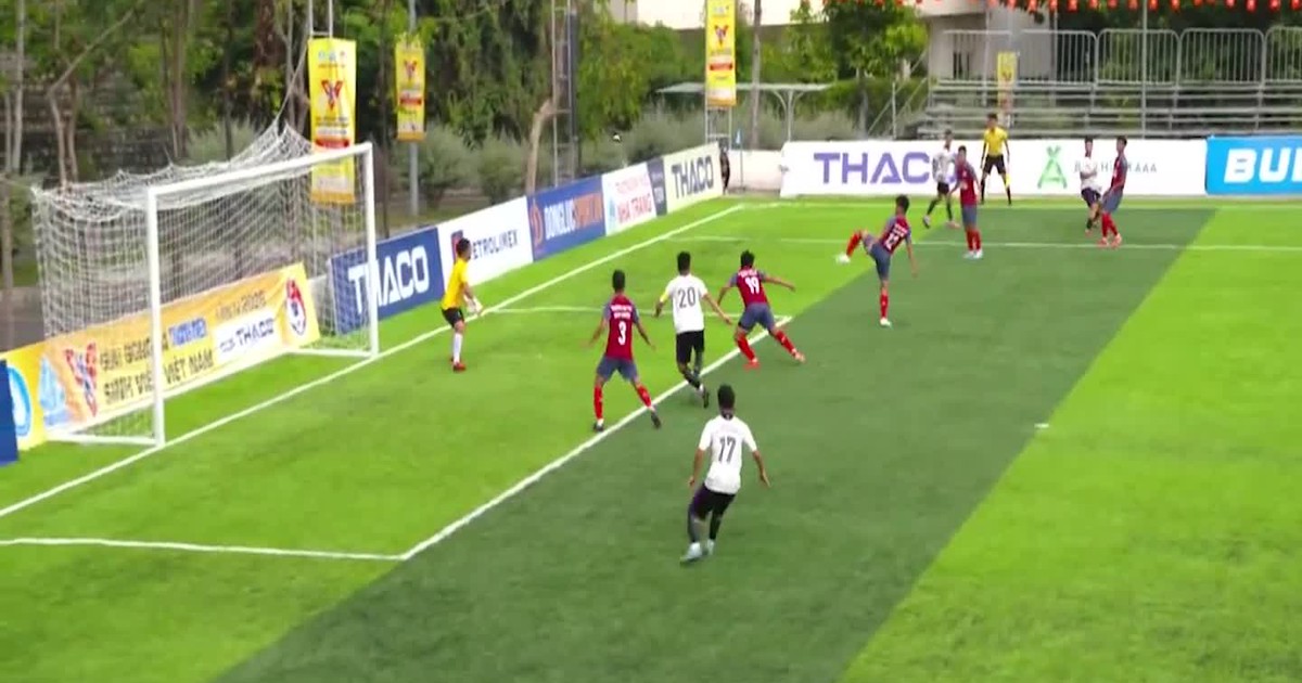 Highlight Trường ĐH Quy Nhơn 1-7 Trường ĐH VH-TT-DL Thanh Hóa: Mưa bàn thắng, ĐKVĐ thẳng tiến tứ kết