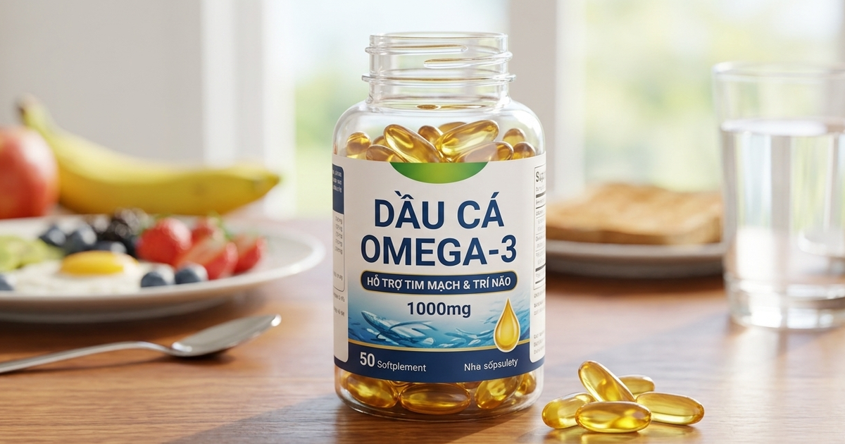 Mỗi ngày 1 viên dầu cá omega-3, điều gì xảy ra với mức mỡ máu?